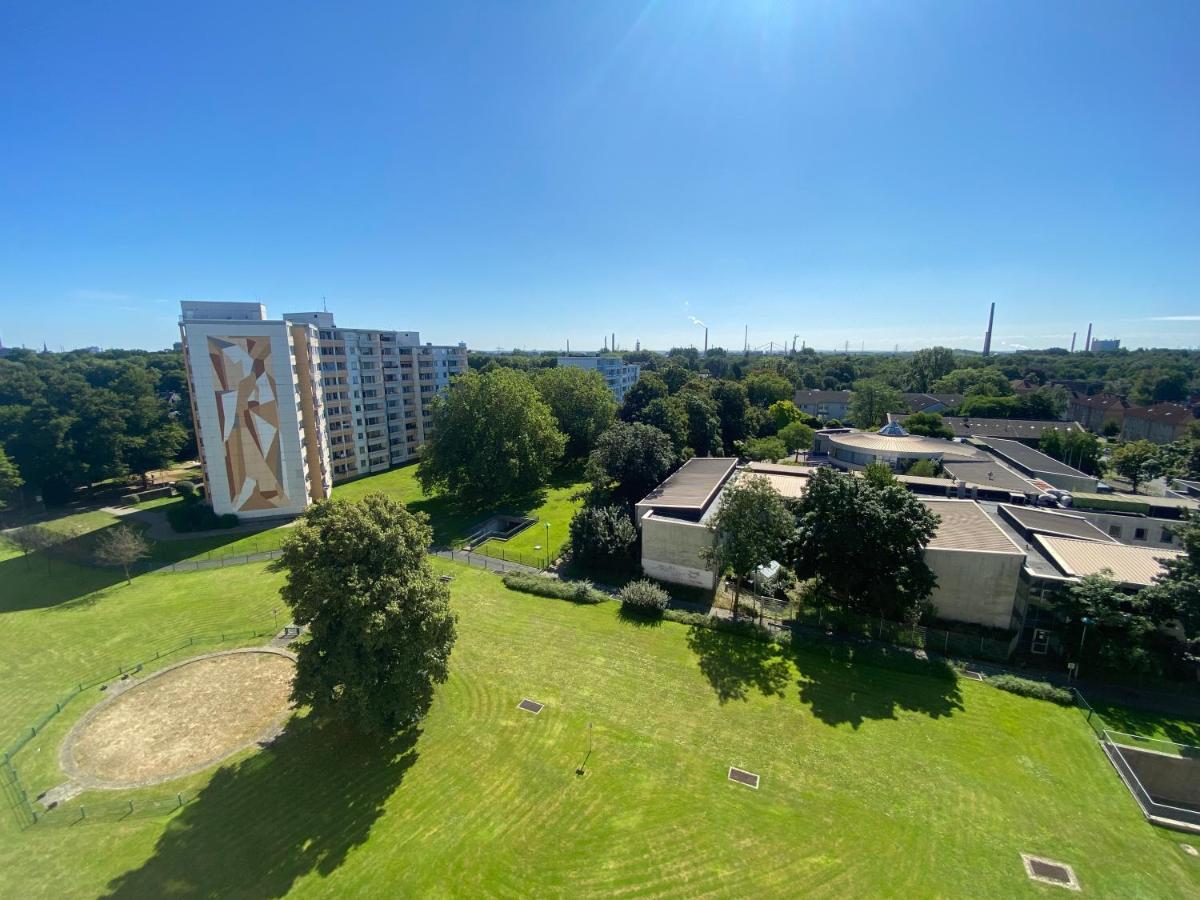 Duisburg Von Oben 3,5 Zimmer 8.Og Frisch Saniert Exterior foto
